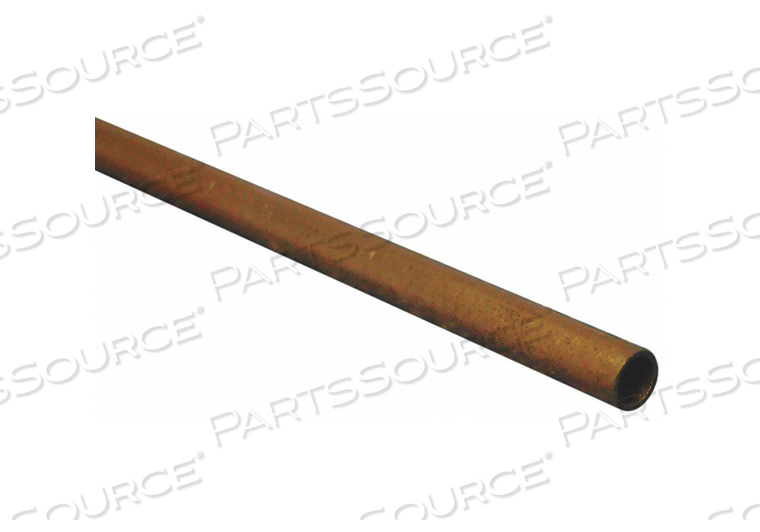 COPPER TUBING 1/4 TUBE 0.222 DIA. by K S Precision Metals