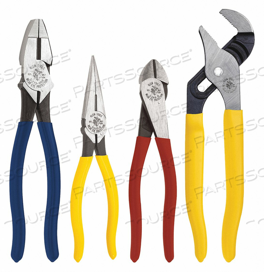 PLIER SET DIPPED 4 PCS by Klein Tools