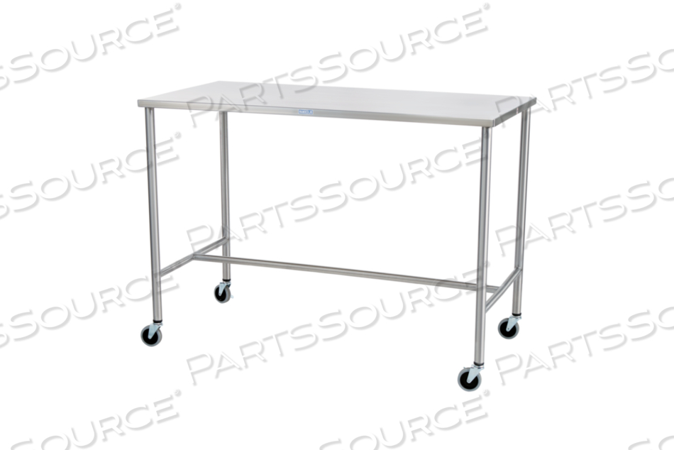 SAWYER INSTRUMENT TABLE 60"W X 34"H X 24"D W/H-BRACE by Blickman SAWYER INSTRUMENT TABLE 60"W X 34"H X 24"D W/H-BRACE by Blickman