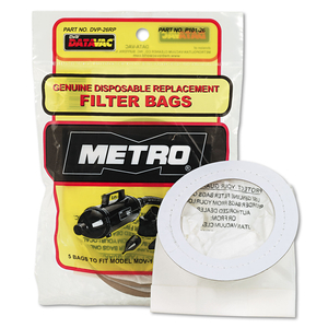 REPLACEMENT BAGS FOR HANDHELD STEEL VACUUM/BLOWER, 5/PACK by Metrovac