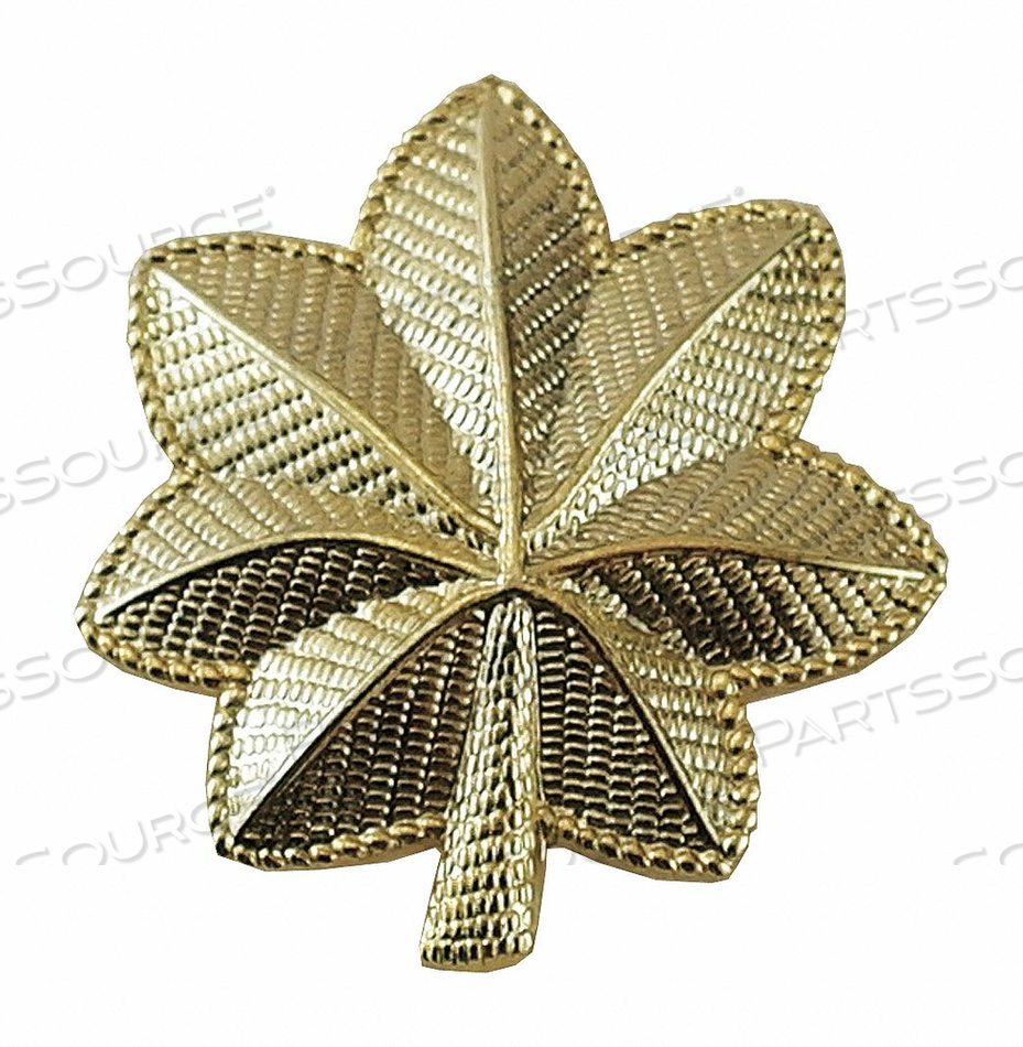 METAL RANK INSIGNIA MAJ. LEAF GOLD PR by Heros Pride METAL RANK INSIGNIA MAJ. LEAF GOLD PR by Heros Pride