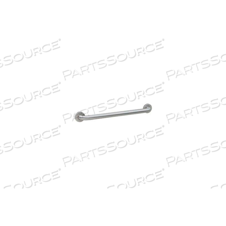 1-1/4" DIA. STRAIGHT SATIN GRAB BAR - 30"W by Bobrick Washroom Equipment, Inc