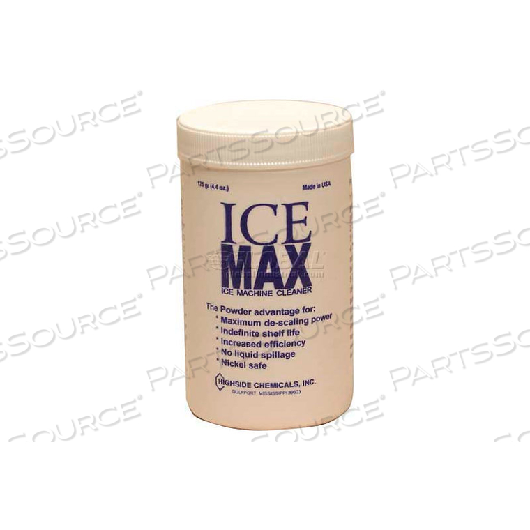 HIGHSIDE - ICE MAX, POWDERED ICE MACHINE CLEANER, 4.4 OZ. 