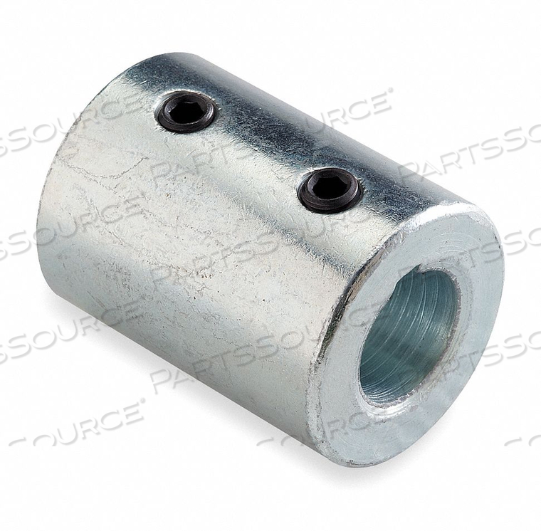 RIGID SHAFT COUPLING, BORE DIAMETER 1 5/8 IN, BORE DIAMETER 2 5/8 IN, BORE TYPE ROUND KEYED, CLEARANCE DIAMETER 1.25 IN, COUPLING CONSTRUCTI by DAYTON ELECTRIC MANUFACTURING CO