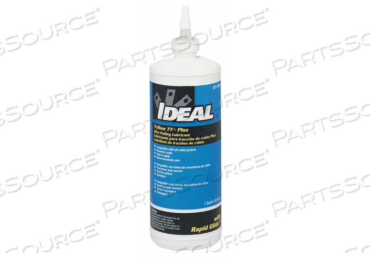 WIRE PULLING LUBRICANT 1 QT. BOTTLE YLW by Ideal Industries Inc.