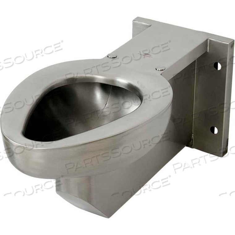 PRISON TOILET SS BACK SPUD WALL MOUNT by Acorn Engineering Company
