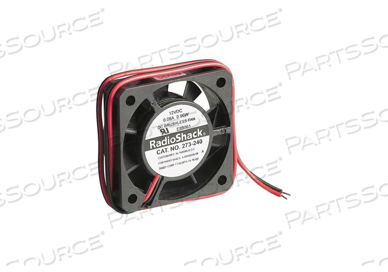 FAN, 12 V DC, .013 AMPS by RadioShack