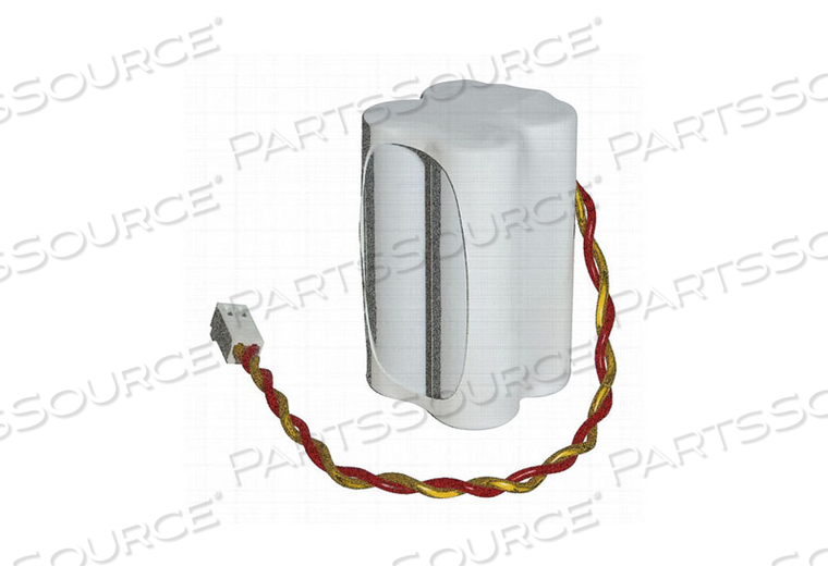 BATTERY NICKEL CADMIUM 4.8V 0.6A/HR. by Hubbell Power Systems