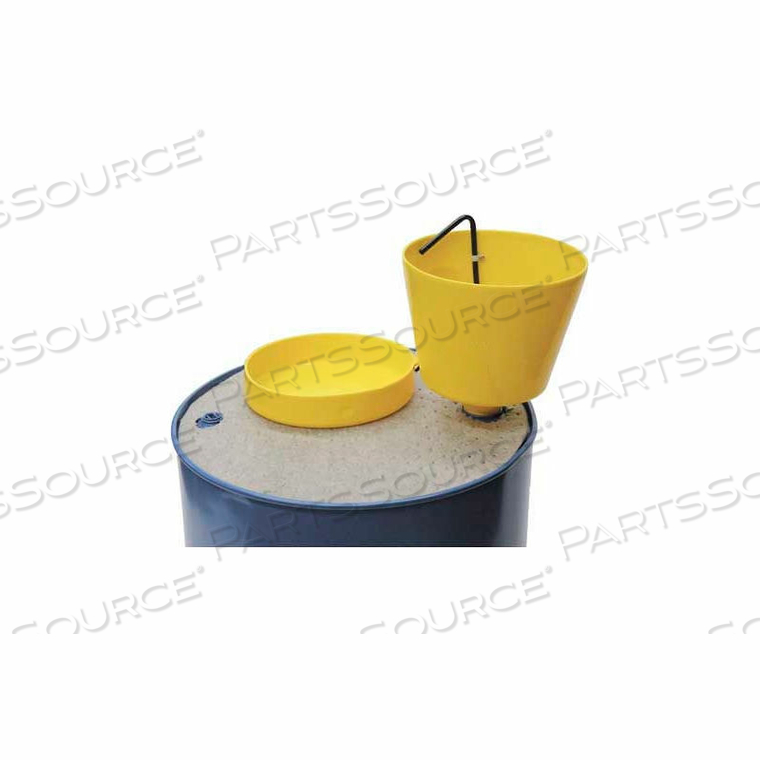 FUNNEL KING 8 QT. E-Z SMART DRUM FUNNEL WITH 2" THREADS by Wirthco Engineering FUNNEL KING 8 QT. E-Z SMART DRUM FUNNEL WITH 2" THREADS by Wirthco Engineering