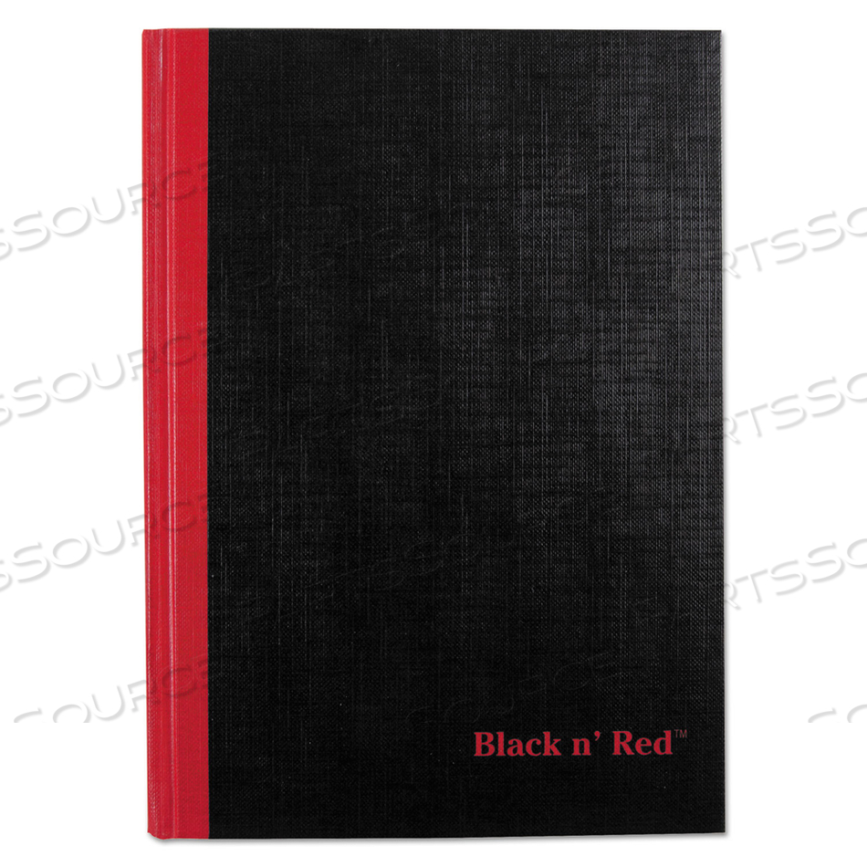 HARDCOVER CASEBOUND NOTEBOOK, SCRIBZEE COMPATIBLE, 1 SUBJECT, WIDE/LEGAL RULE, BLACK COVER, 8.25 X 5.63, 96 SHEETS by Black n' Red HARDCOVER CASEBOUND NOTEBOOK, SCRIBZEE COMPATIBLE, 1 SUBJECT, WIDE/LEGAL RULE, BLACK COVER, 8.25 X 5.63, 96 SHEETS by Black n' Red