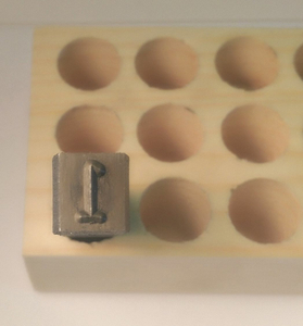 HAND STAMP NUMBER 1 1/4IN STEEL REVERSED by Young Bros. Stamp Works, Inc. HAND STAMP NUMBER 1 1/4IN STEEL REVERSED by Young Bros. Stamp Works, Inc.