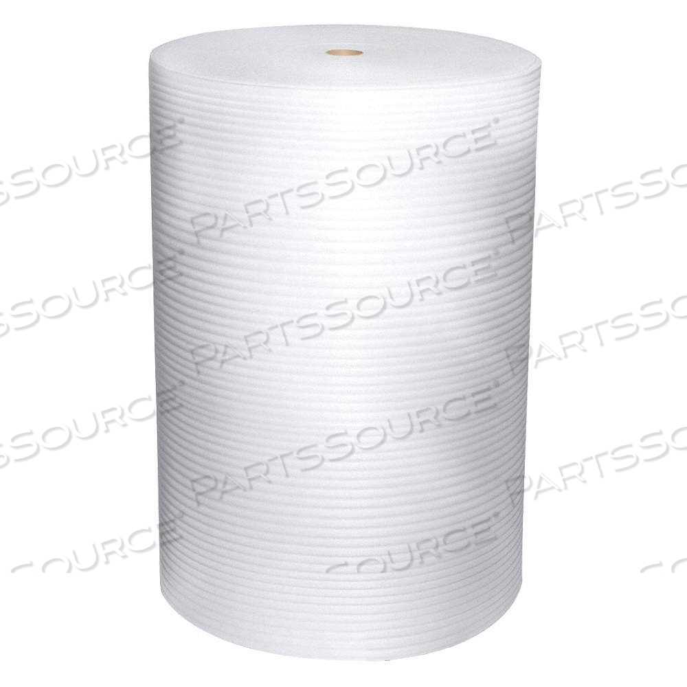 FOAM ROLL, 1/16 IN FOAM THICK, 18 IN ROLL WD, 1,250 FT ROLL LG, WHITE by Approved Vendor FOAM ROLL, 1/16 IN FOAM THICK, 18 IN ROLL WD, 1,250 FT ROLL LG, WHITE by Approved Vendor