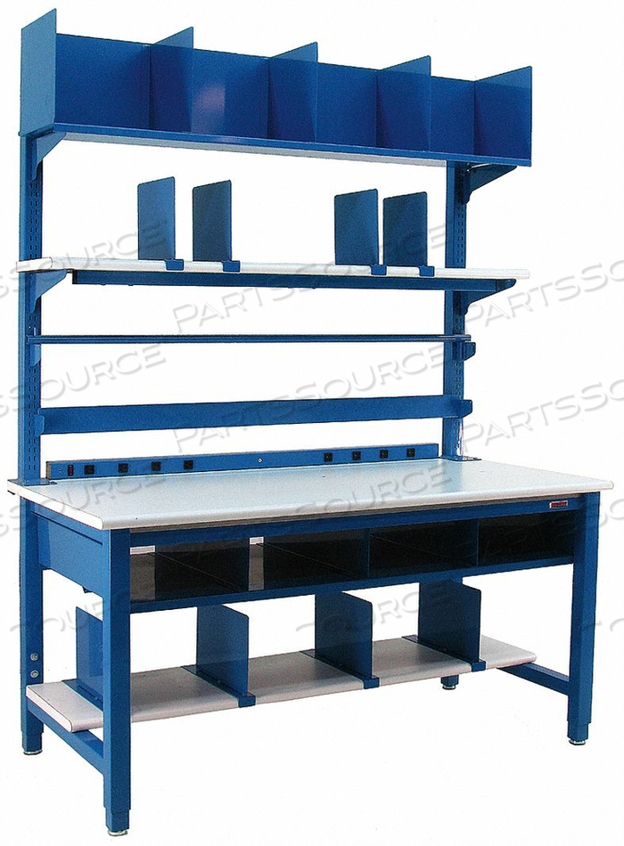HEAVY-DUTY PACKING BENCH SET 72INWX36IND by Benchpro