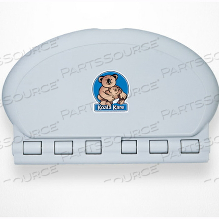 TABLE, CHANGING, OVAL, HOR, GRAY by Koala Kare Products