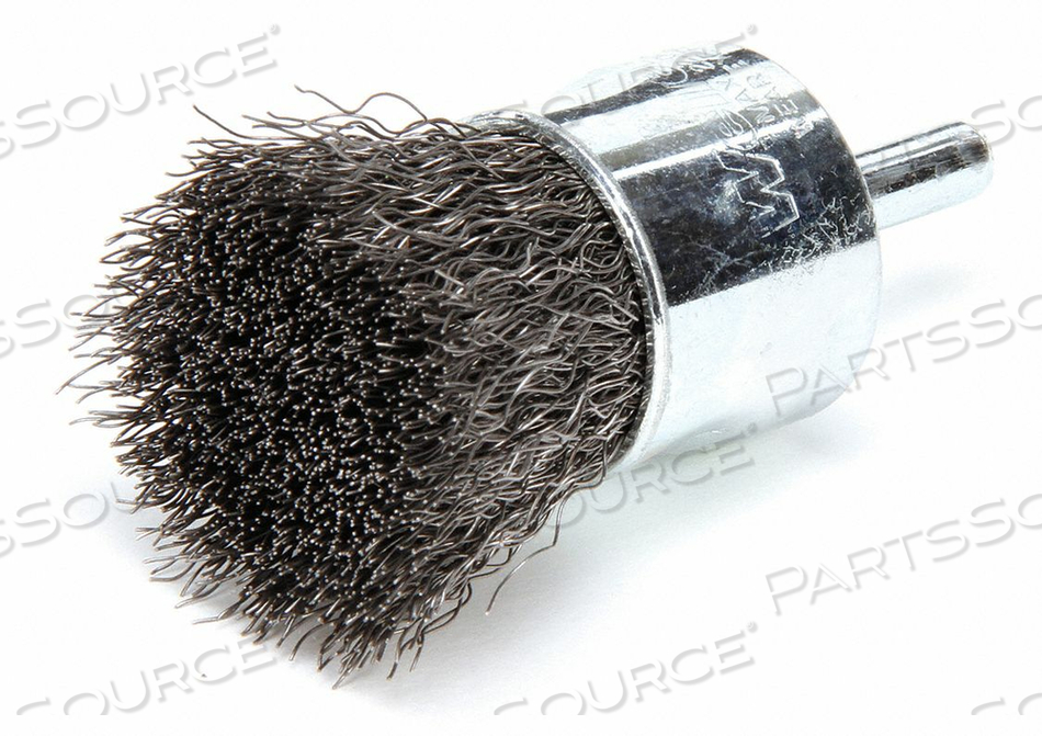 CRIMPED WIRE END BRUSH STEEL 1 IN. by Weiler