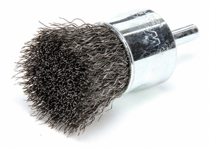 CRIMPED WIRE END BRUSH STEEL 1 IN. by Weiler