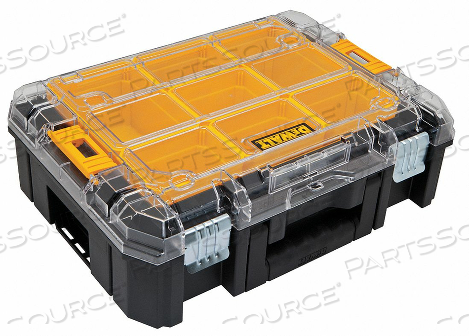 PORT STACKABLE TOOL BOX 13 WX4-1/2 DX5 H by DeWalt PORT STACKABLE TOOL BOX 13 WX4-1/2 DX5 H by DeWalt