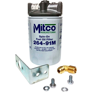 SPIN-ON OIL FILTER, COMPLETE W/TOP, ALL RESIDENTIAL & LIGHT COMMERCIAL by Mitco Manufacturing
