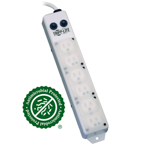 SAFE-IT UL 1363A MEDICAL-GRADE POWER STRIP - 6 OUTLETS, 15 A by Tripp Lite