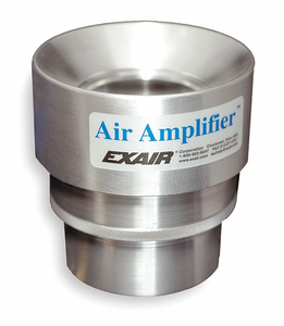 AIR AMPLIFIER 4 IN INLET 35.2 CFM by Exair Corporation