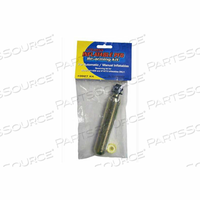 REARM KIT 0932, FOR USE WITH MANUAL INFLATABLE PFDS 0340, 4430 AND 6340 