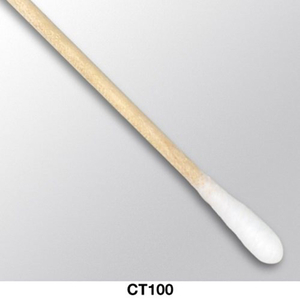 COTTONTIPS SINGLE HEAD SWAB WITH 0.19 IN TIP AND WOOD HANDLE by Chemtronics