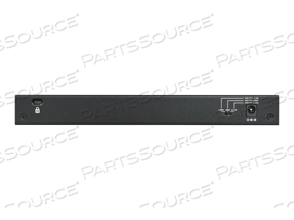 GS308PP, SWITCH, UNMANAGED, 8 X 10/100/1000 (POE+), DESKTOP, WALL-MOUNTABLE, POE+ (83 W), DC POWER by Netgear