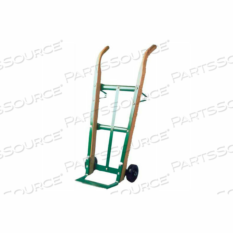 GENERAL PURPOSE HAND TRUCK - 6" MOLD-ON RUBBER WHEELS - 600 LB. CAPACITY 