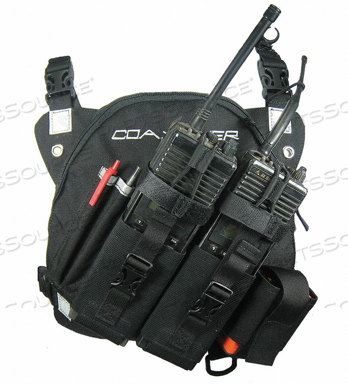DR-1 COMMANDER DUAL RADIO CHEST HARNESS by Coaxsher