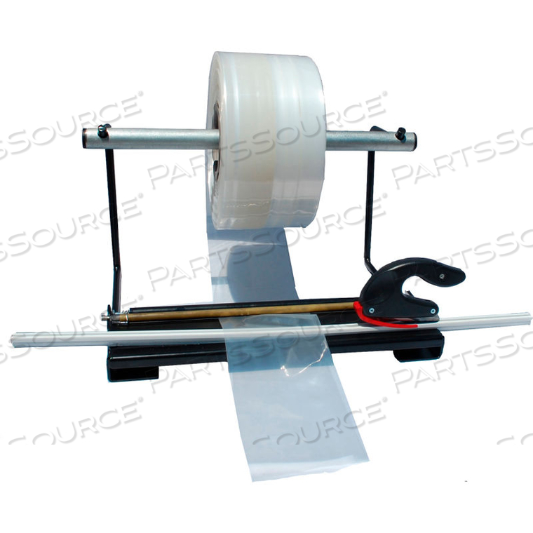 POLY TUBING DISPENSER WITH SLIDE CUTTER, 6" by Encore Packaging LLC