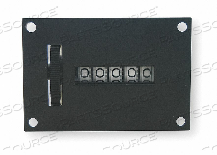 COUNTER 5 DIGIT PANEL MOUNT 115VAC by ENM