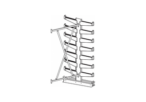 CANTILEVER RACK ADD-ON 7 FT H by Jarke CANTILEVER RACK ADD-ON 7 FT H by Jarke