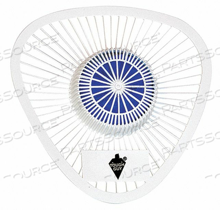 URINAL SCREEN W/BLOCK NONPARA APPLE PK12 by Tough Guy