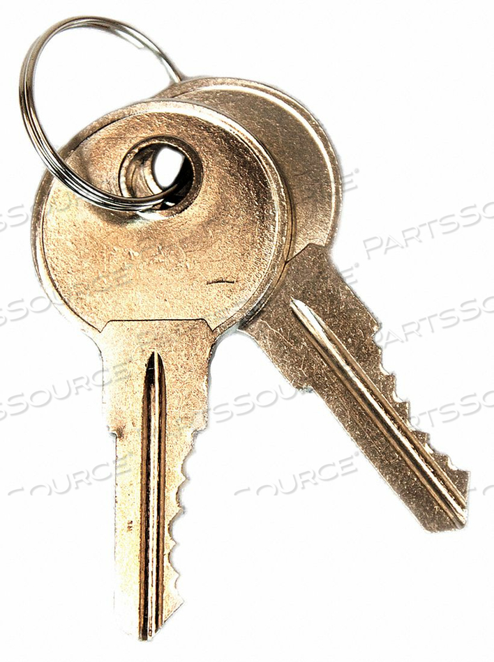 SURE GRIP KEY SET 5 IN W 7 IN D PK2 by Justrite