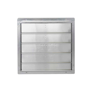 LOW VELOCITY EXHAUST SHUTTER 10" by Air Conditioning Products Company