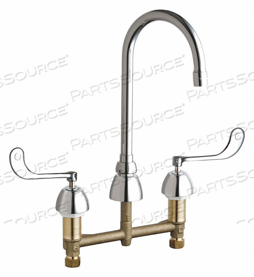 CONCEALED HOT AND COLD WATER SINK FAUCET by Chicago Faucets