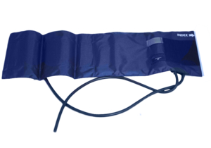 2-TUBE NYLON REUSABLE BLOOD PRESSURE CUFF AND BLADDER FOR MABIS SPHYGMOMANOMETER by HealthSmart (Briggs Healthcare/MABIS)