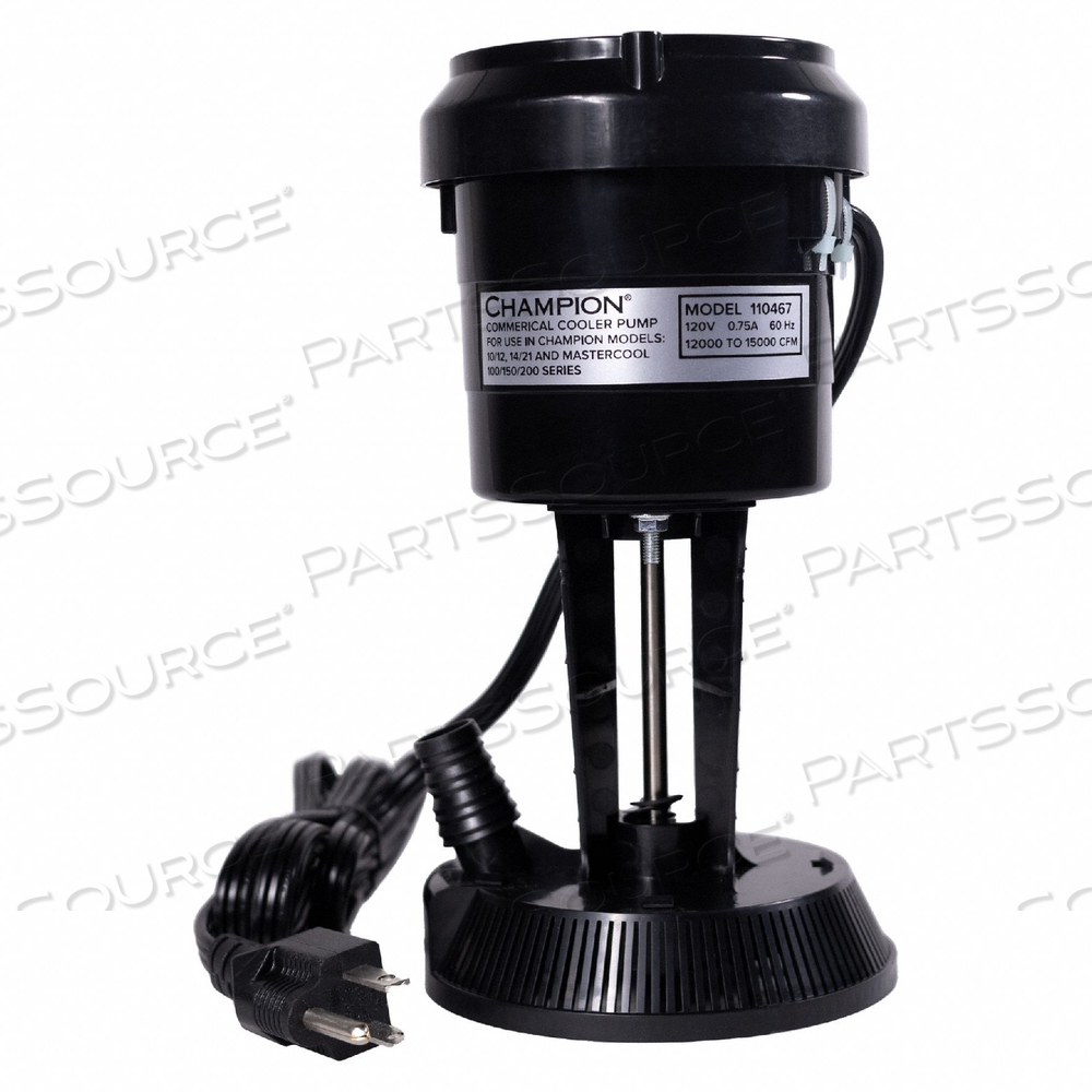 RE-CIRCULATING PUMP 1.2A 115V 505 GPH by Essick Air Products RE-CIRCULATING PUMP 1.2A 115V 505 GPH by Essick Air Products