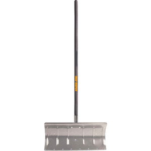 TRUETEMPER 24" ALUMINUM BLADE SNOW PUSHER SHOVEL W/ WOOD HANDLE by True Temper