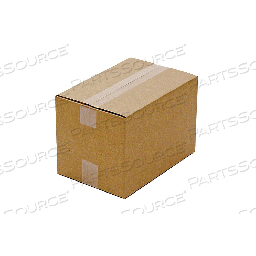 SHIPPING BOX, 12 IN INSIDE LG, 8 IN INSIDE WD, 6 IN INSIDE HT, 32 ECT, SINGLE WALL by Approved Vendor