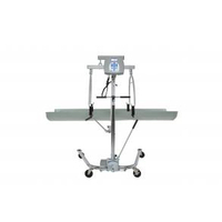 PATIENT LIFT SCALE, 400 LB X 0.2 LB, 1-1/2 IN HIGH-CONTRAST COLOR TFT-LCD SCREEN DISPLAY by Health O Meter Professional Scales
