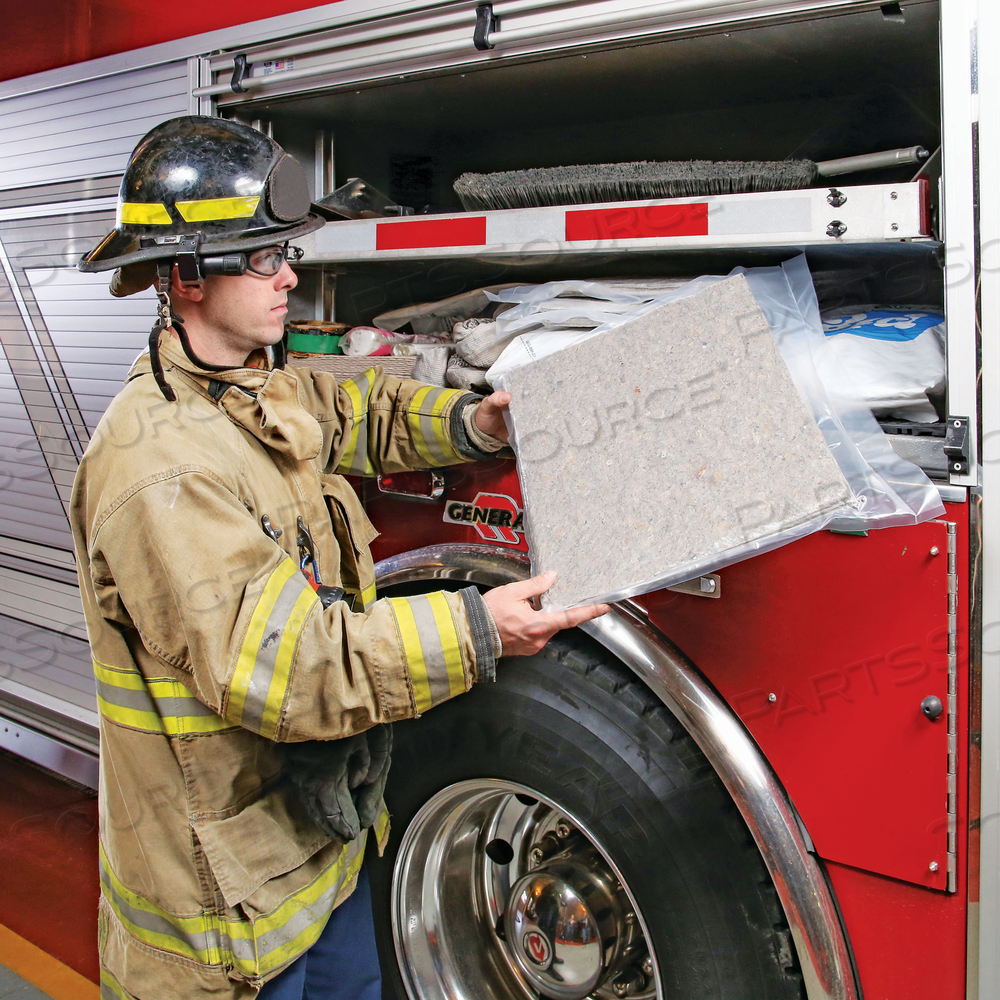 PIG OIL ABSORBENT FILTER MAT PAD IN VAC-PACK by New Pig Corporation PIG OIL ABSORBENT FILTER MAT PAD IN VAC-PACK by New Pig Corporation