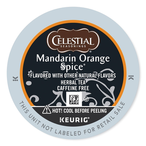 MANDARIN ORANGE SPICE HERB TEA K-CUPS 24/BOX by Celestial Seasonings