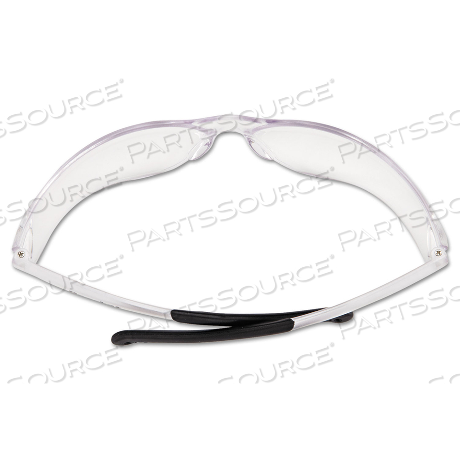 BEARKAT SAFETY GLASSES, FROST FRAME, CLEAR LENS by MCR Safety