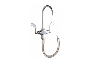 HOT AND COLD WATER MIXING SINK FAUCET by Chicago Faucets