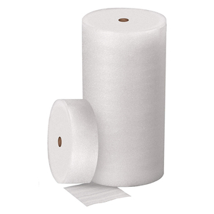 PACKING FOAM ROLL, 1/8 IN FOAM THICK, 12 IN ROLL WD, 350 FT ROLL LG, WHITE by Approved Vendor