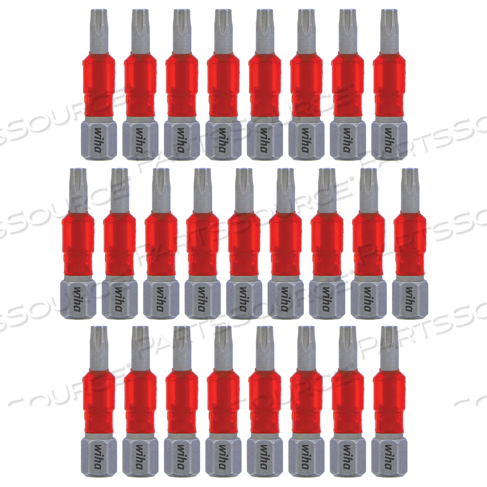 MAXXTOR IMPACT BIT TORX T15 X 29MM - 25 PACK by Wiha Tools MAXXTOR IMPACT BIT TORX T15 X 29MM - 25 PACK by Wiha Tools