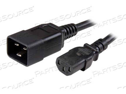 6FT (1.8M) HEAVY DUTY EXTENSION CORD W/ IEC 60320 C13 TO C20 CONNECTORS, 125V AT by StarTech.com Ltd.