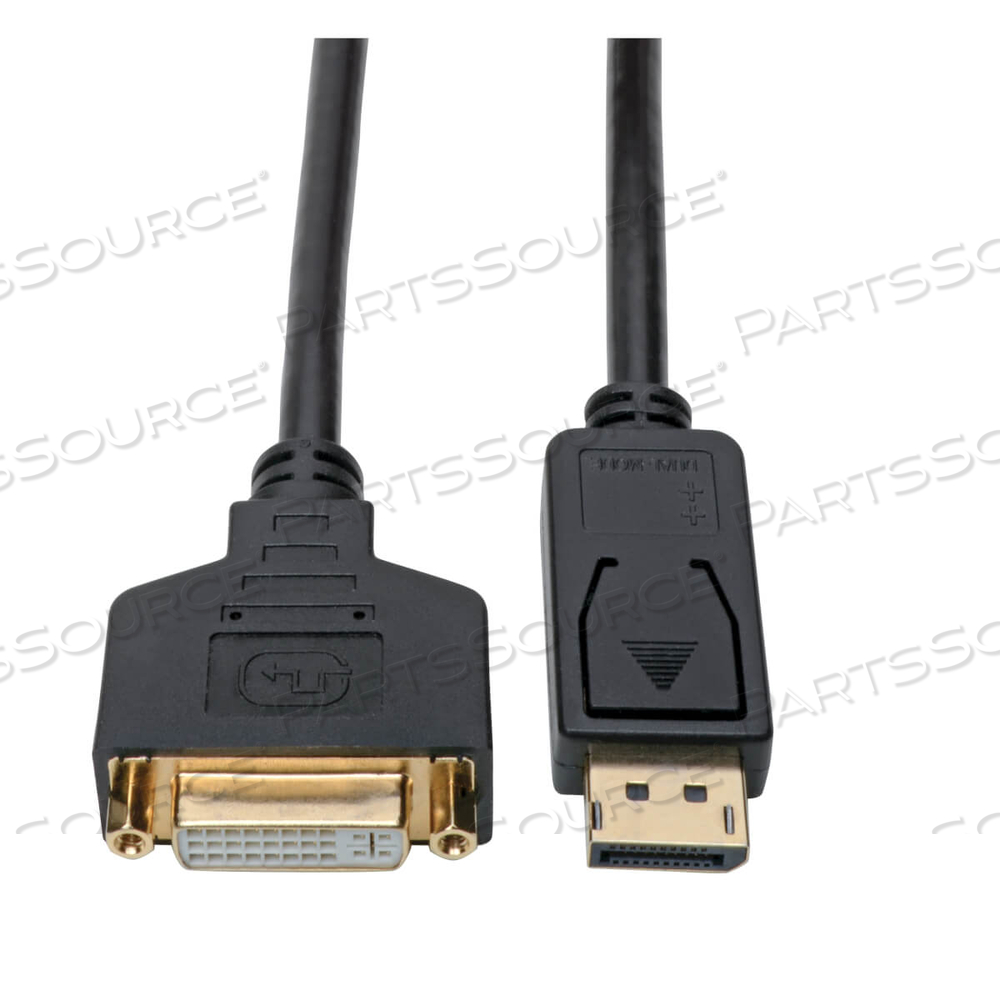 DISPLAYPORT VIDEO ADAPTER - BLACK by Tripp Lite DISPLAYPORT VIDEO ADAPTER - BLACK by Tripp Lite