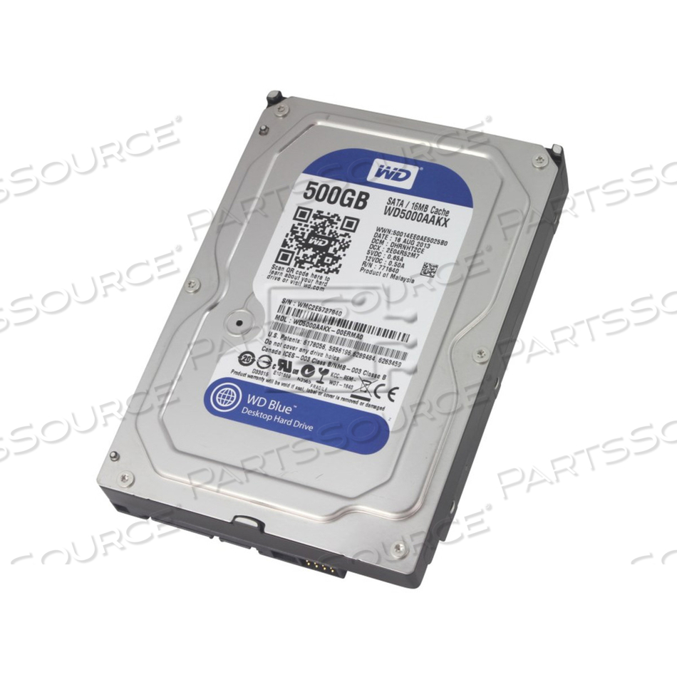 WD BLUE WD5000AAKX - HARD DRIVE - 500GB - SATA - 6000 by Western Digital